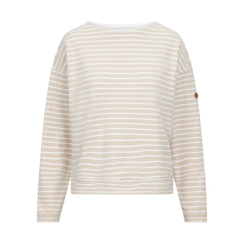 Trespass Womens/Ladies Soothing Striped Marl Top / Soft Stone